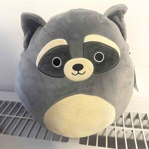 Squishmallow Rocky Raccoon Corduroy 12" Plush Toy